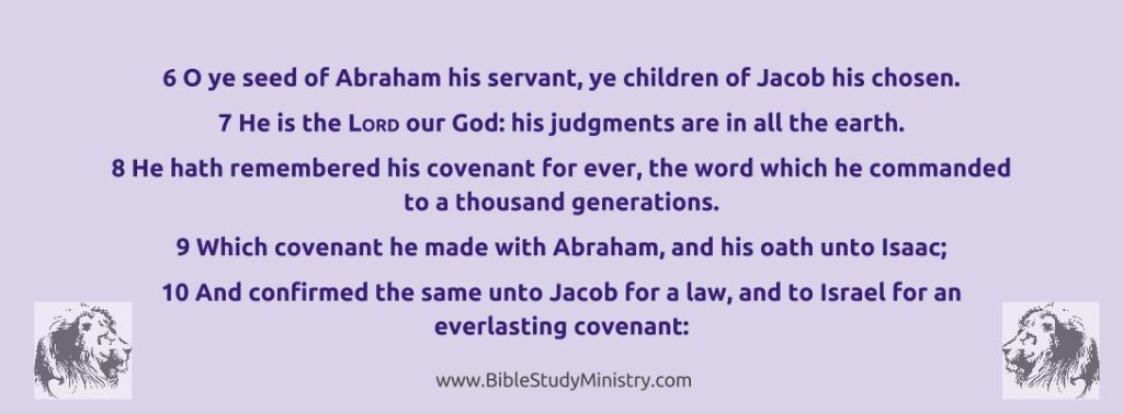 His Judgments and His Covenant is For Ever