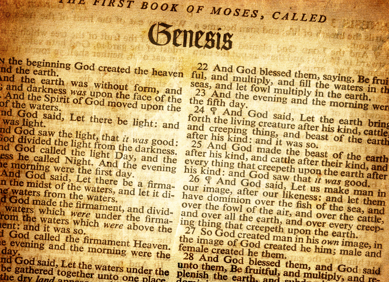 book of genesis summary