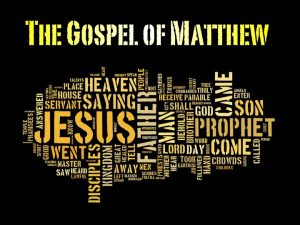 Matthew Chapter 6 Summary: Chapter Summaries - Bible Study Ministry