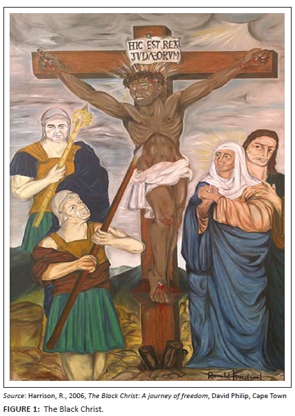 Black Christ and Cross-Roads Jesus for white South African Christians